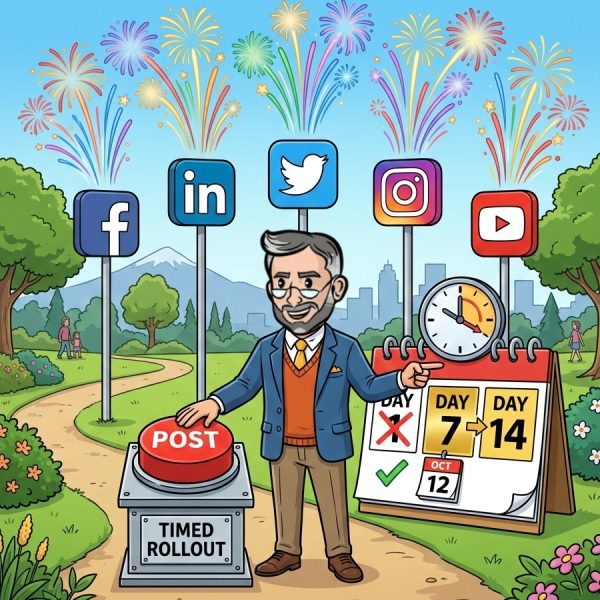 Social media marketing for heavy equipment