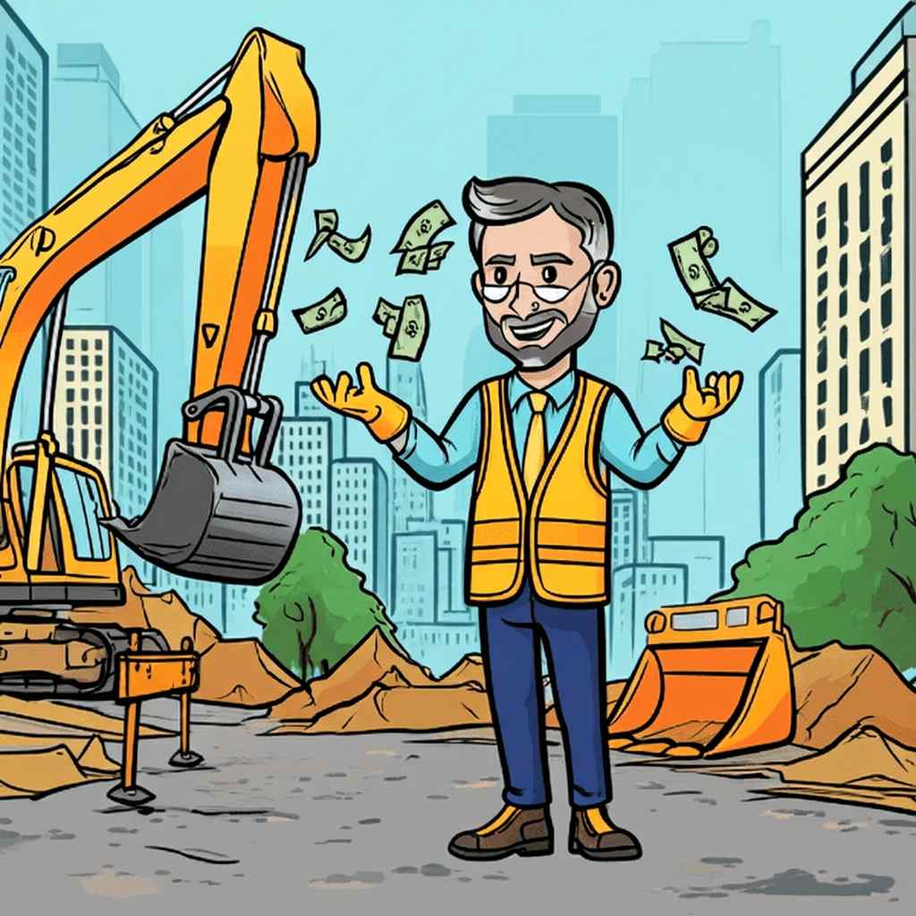 Revenue from heavy equipment marketing